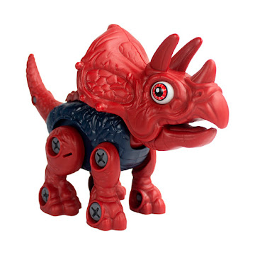 Dinosaurio Desarmable Reditoys Triceratops Con Taladro Caja x 1 und  
