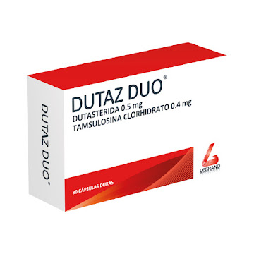 Dutaz Duo Dutasterida + Tamsulosina 0.5mg/0.4mg Legrand Caja x 30 Tabletas  