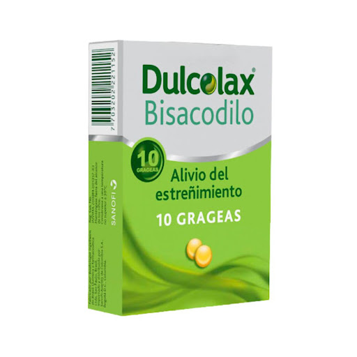 Dulcolax Bisacodilo 5 mg Sanofi Caja x 10 Grageas