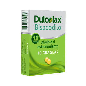 Dulcolax Bisacodilo 5 mg Sanofi Caja x 10 Grageas  