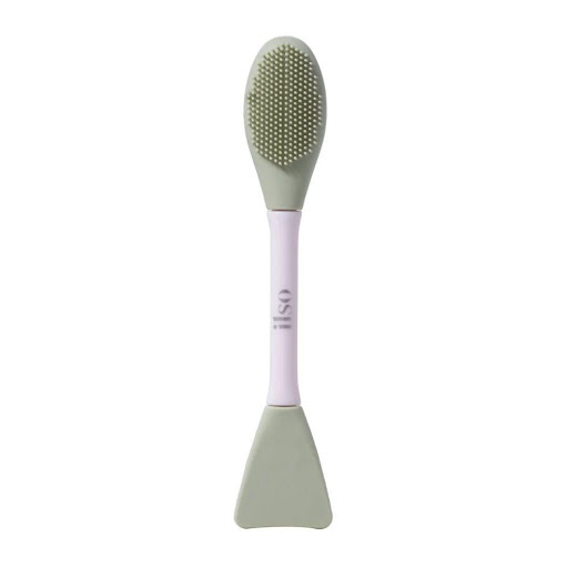 Ilso Dual Clean Brush - Cepillo de limpieza dual facial ILSO Un cepillo de limpieza dual facial x 1 Cepillo facial de silicona suave y elástica diseñado para una limpieza profunda y suave de la piel. Ideal para aplicar y retirar productos de cuidado facial sin complicaciones, este cepillo cuenta con