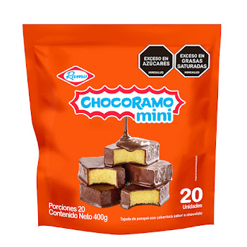 Ponqué Ramo Chocoramo Mini x 20 und  