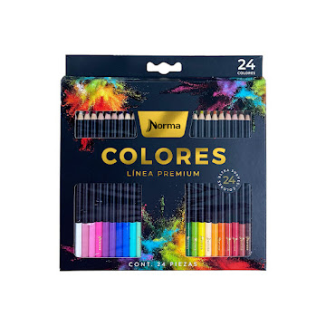 Colores Norma Premium Caja x 24 und  