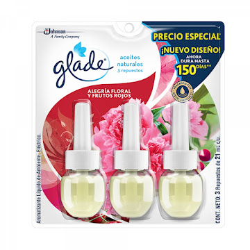 Oft Repuesto Ambientador Liquido Glade Electrico X3Und  