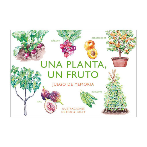 Una Planta, Un Fruto. Juego De Memoria Mtm Editores Libro x 1.0 UNA PLANTA, UN FRUTO (JUEGO DE LA MEMORIA)(24)   ¿Sabes cómo crece la coliflor o cómo es la planta de las fresas? Descubre a qué planta pertenece cada fruto en este ingenioso juego de memoria. Incluye