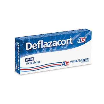 Deflazacort 30mg AG Caja x 10 Tabletas  