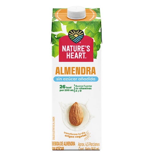 Bebida de Almendra Natures Heart Tetrapack x 946 ml