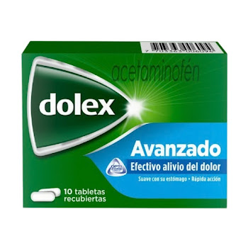 Dolex Avanzado, Acetaminofén x 10 Tabletas  