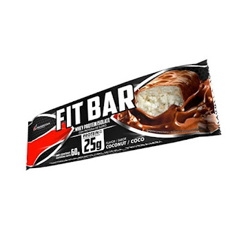Barras Proteína Fitbar Nutramerican Chocolate x 1 und  