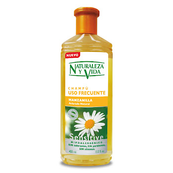 Shampoo Naturaleza Y Vida Uso Frecuente Sensitive Manzanilla x 400 ml  