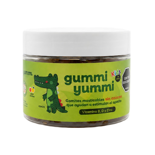 Gomitas Infantiles Laagom Gummi Yummi Multivitamínicas Frasco x 60 und