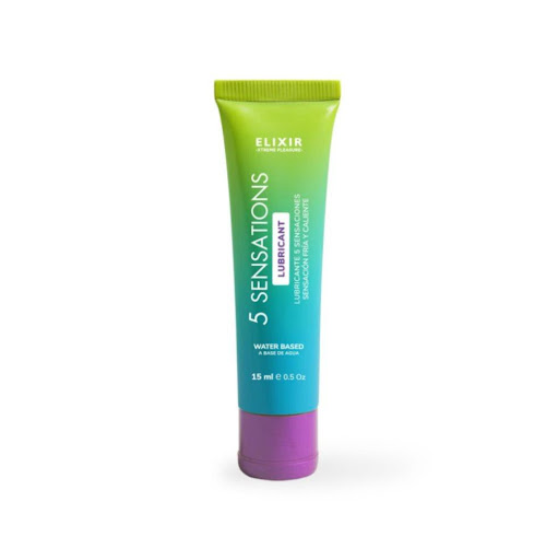 Lubricante Intimo 5 Sensaciones 15 ML Elixir Elixir 15 x 1 
