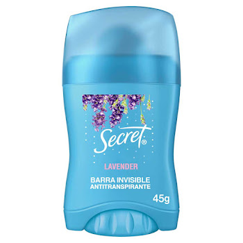 Desodorante Antitranspirante Secret Mujer En Barra pH Balanced Lavender Frasco x 45 gr  