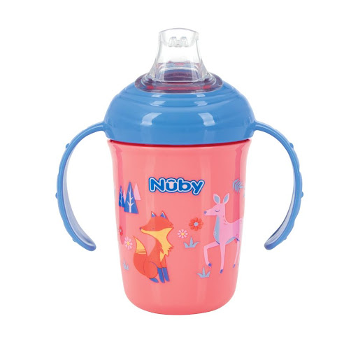 Vaso De Iniciación Bosque Con Doble Agarraderas 8 Oz Nuby Blister x 1 El vaso antiderrames facilita el paso de la alimentación con biberón a beber de forma independiente, ayudando a tu pequeño a disfrutar de cada sorbo sin preocupaciones. ĦPerfecto para su transición!