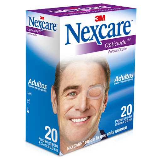 Parche 3M Nexcare Opticlude Adultos Caja x 20 und