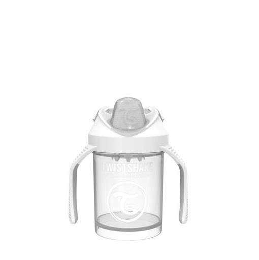 VASO TWISTSHAKE MINI CUP 7OZ 4+MESES BLANCO Twistshake UNIDAD x 1 ¿Su hijo acaba de empezar a beber solo? Entonces el vaso para sorber con asa de Twistshake es la elección perfecta para usted y el estilo de vida activo de su hijo. Tiene un sello de silicona antiderr