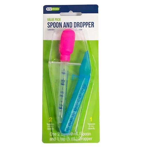 Kit Dosificador * 2 Unidades 10 Ml Importado APOTHECARY  x 1 Dosificadores de líquidos, tipo gotero y tipo cuchara, con medidas en mililitros y cucharaditas.