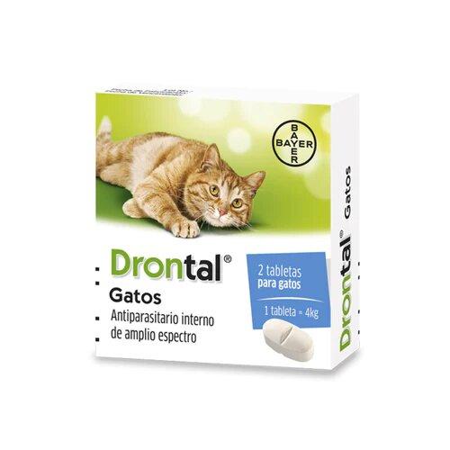 DRONTAL GATOS 2 TABLETA Elanco  x 2  