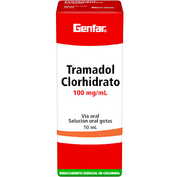 Tramadol Clorhidrato Genfar 100 mg Frasco x 10 ml  