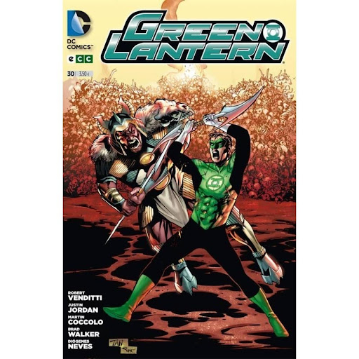 Green Lantern No. 30 Generico Libro x 1.0 GREEN LANTERN NÚM. 30   El Cuerpo de Green Lanterns está en guerra con los khunds desde que el universo ha descubierto que la extinción de la energía emocional pondrá fin al mismo. Así, tras una escar