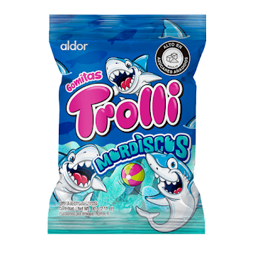 Gomas Trolli Mordiscos Paquete x 60 gr  