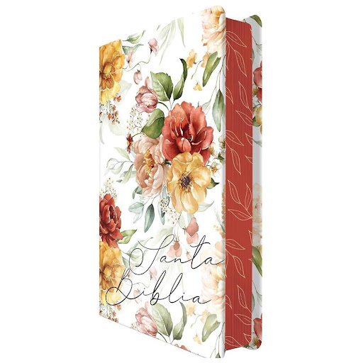 Santa Biblia Rvr 1960. Letra Grande. Flores Rosadas Y Cantos Pintados Origen Libro x 1.0 Santa Biblia Rvr 1960. Letra Grande. Flores Rosadas Y Cantos Pintados  Su presentación en tapa dura hace que la Santa Biblia RVR 1960 sea ideal para el uso personal o para regalo. Esta edición de rega
