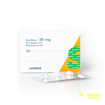 ACILIBRE 20MG CAJA   X28TAB. SANDOZ PANTOPRAZOL  