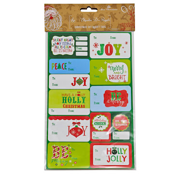 Etiqueta Navideña Mays Para Regalo x 1 und  