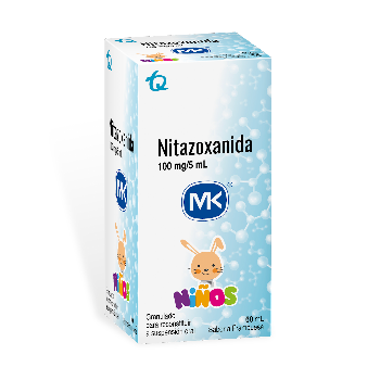 Nitazoxanida MK 100 mg Polvo Frasco x 60 ml  