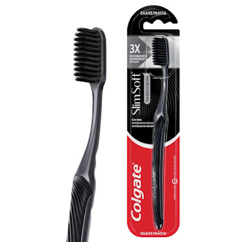 Cepillo de Dientes Colgate Slim Soft Carbón Suave Blíster x 1 und  