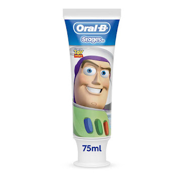 Crema de Dientes Infantil Oral-B Stages Con Flúor Caja x 75 ml  