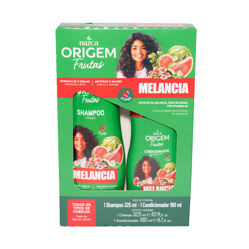 ORIGEM KIT SHAMPOO X 325 ML + ACONDICIONADOR X 180 ML MELANCIA ORIGEM KIT x 1