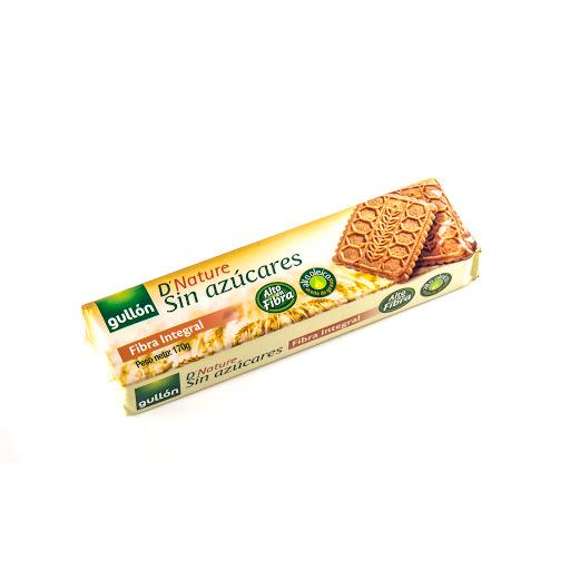Galletas Gullón Fibra Integral Diet Nature Sin Azúcar Paquete x 170 gr
