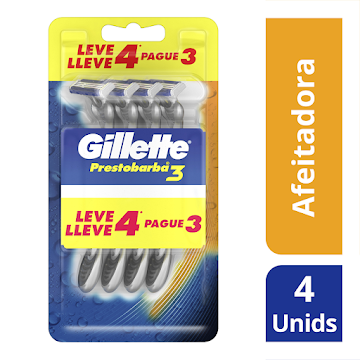 //OFERTA PRESTOBARBA 3 DE GILLETTE PAGUE 3 LLEVE   