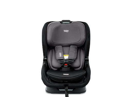 Britax - Silla Carro para Bebe Poplar Negra con ClickTight Britax Silla x 1 Este asiento de seguridad convertible tiene capacidad para hasta 50 libras cuando se instala mirando hacia atrás, lo que le permite al niño viajar mirando hacia atrás por más tiempo.