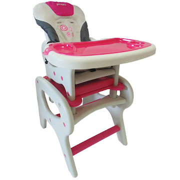 Solo Online Silla Comedor Y   Escritorio 2 En 1 Fucsia 