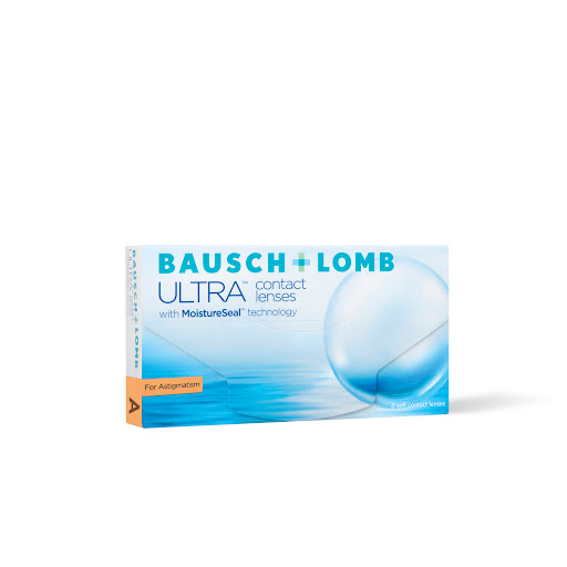 Lente de Contacto Bausch   Ultra para Astigmatismo +00.25 -0.75 Caja x 6 und 