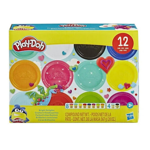 Plastilina Play-doh Brillantes Creaciones Hasbro Play Doh  x 1 undefined