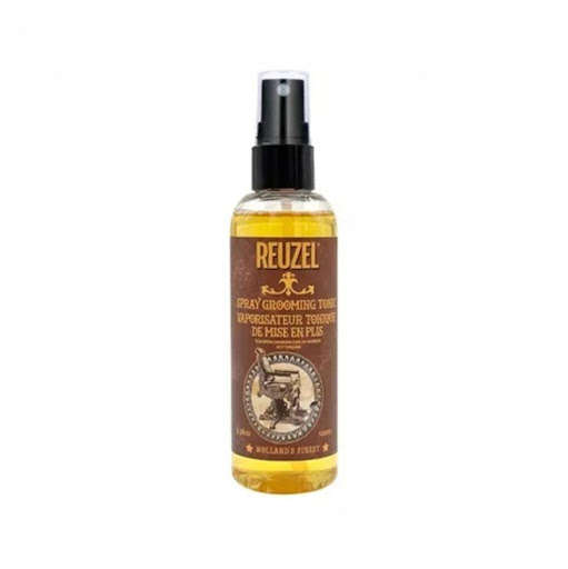 Tonico Reuzel En Spray Para Grooming 3.38Oz/100Ml REUZEL unidad x unidad Spray grooming tonic que aporta textura, control y brillo natural. Fijación ligera con protección térmica, ideal para peinados flexibles y acabado profesional sin sensación pesada.