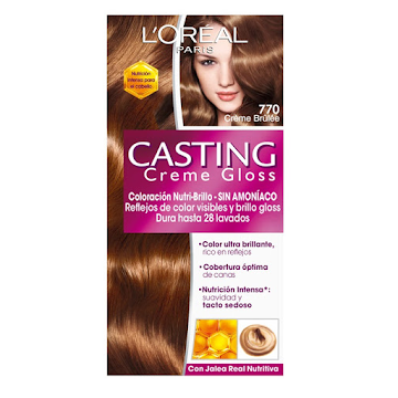 Tinte Casting Creme Gloss 770 Creme Brule Sin Amoniaco x 45 gr  