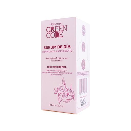 Serum Green Code Hidratante Antioxidante Caja x 30 ml