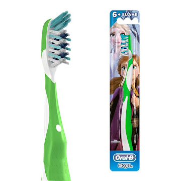 Cepillo Dental Oral-B Suave Stages Disney Frozen CrossAction x 1 und  