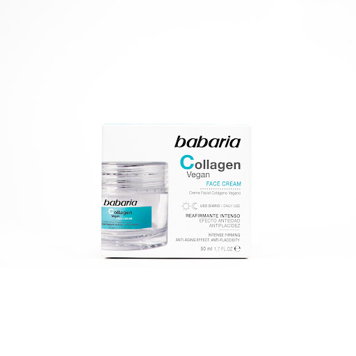 Crema Facial Babaria   Colageno Vegan x 50 ml