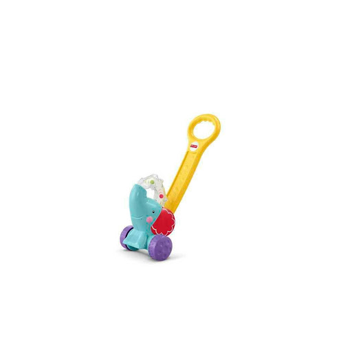 Fisher Price Elefante Camina Conmigo Fisher Price Caja x 1 El Elefante Camina Conmigo Fisher-Price� es un juguete interactivo diseñado para estimular el movimiento y la coordinación de los más pequeños. Al empujar el elefante, este expulsa coloridas pelotitas
