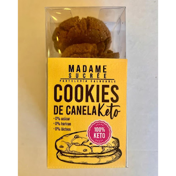 Galletas Madame Sucreé   Keto Canela x 130 gr 