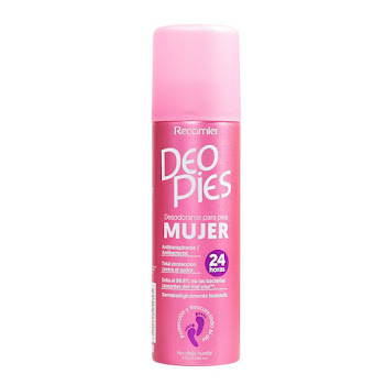 Antitranspirante Recamier Deo Pies Mujer Máxima Protección x 260 ml  