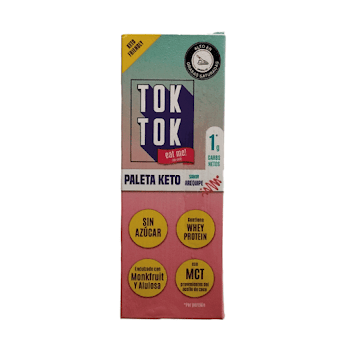 Helado Tok Tok Keto Arequipe Paleta Paquete x 70 gr   