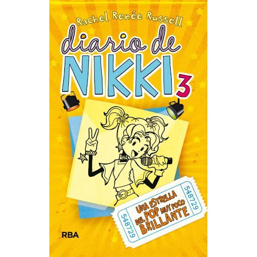 Diario De Nikki 3: Una Estrella Del Pop Muy Poco Brillante Rba Libro x 1.0 Diario de Nikki 3: Una estrella del pop muy poco brillante   Autor: Rachel Renee Rusell ISBN: 9788427201378 Editorial: Molino Número de páginas: 320 Encuadernación: Tapa Dura Formato: 13,7 x 20,3 cm  