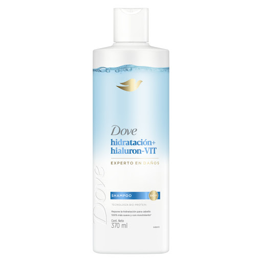 Shampoo Dove Hidratación Hialuron Vit Botella x 370 ml