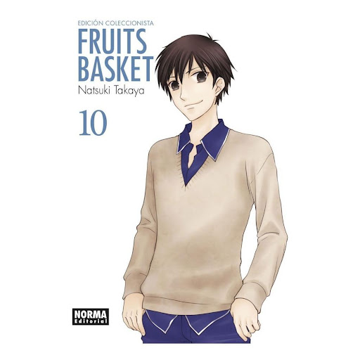 Fruits Basket. Edición Coleccionista. No. 10 Editorial Norma Libro x 1.0 FRUITS BASKET(EDC.COLECCIONISTA) No.10   Autores:Natsuki Takaya  Colecciones:CÓMIC MANGA  Editoriales:NORMA Editorial  Series:FRUITS BASKET  ¡QUEDA POCO PARA GRADUARSE Y KYÔ SIGUE BUSCANDO LA FORMA DE